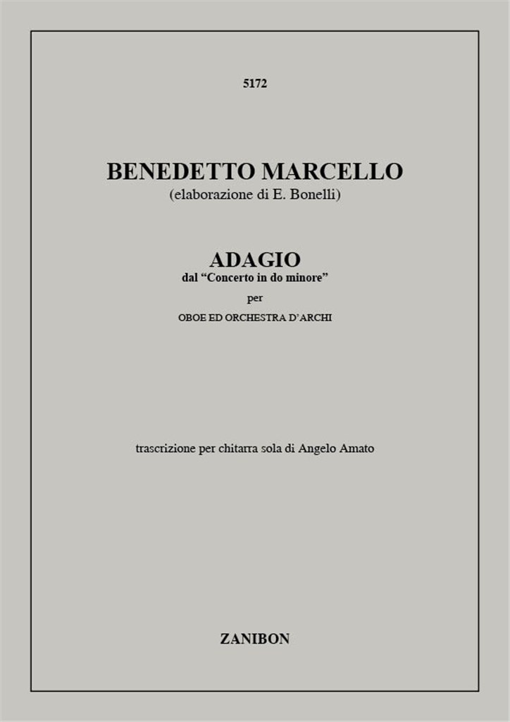 Adagio Dal Concerto In Do Minore Per Oboe E